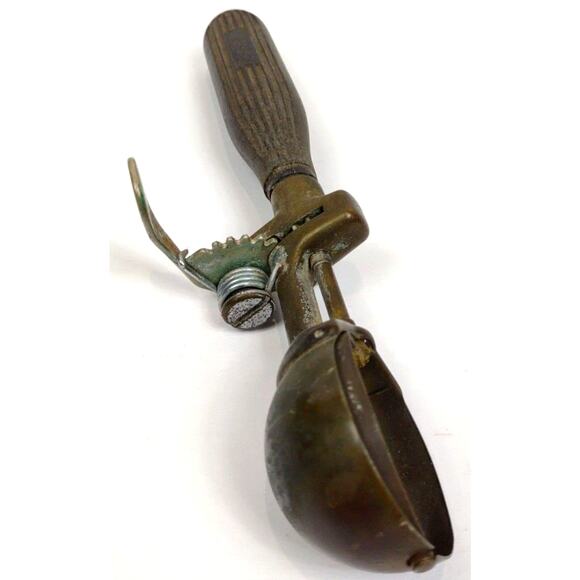 Vintage Hamilton Beach Model 60-B Ice Cream Scoop Black Handle Stainless Spring - Picture 7 of 9